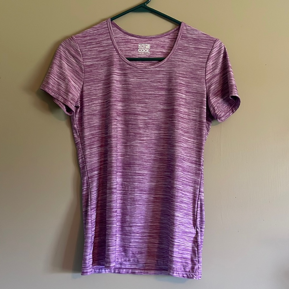 32 Degrees Cool T-Shirt | size M | Heathered Purple
